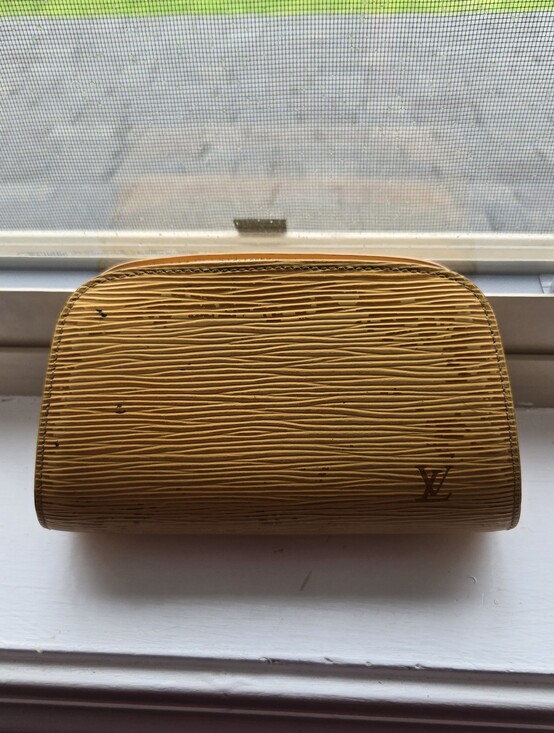 Louis Vuitton Handbags - Louis Vuitton Yellow Epi Leather Cosmetic Pouch